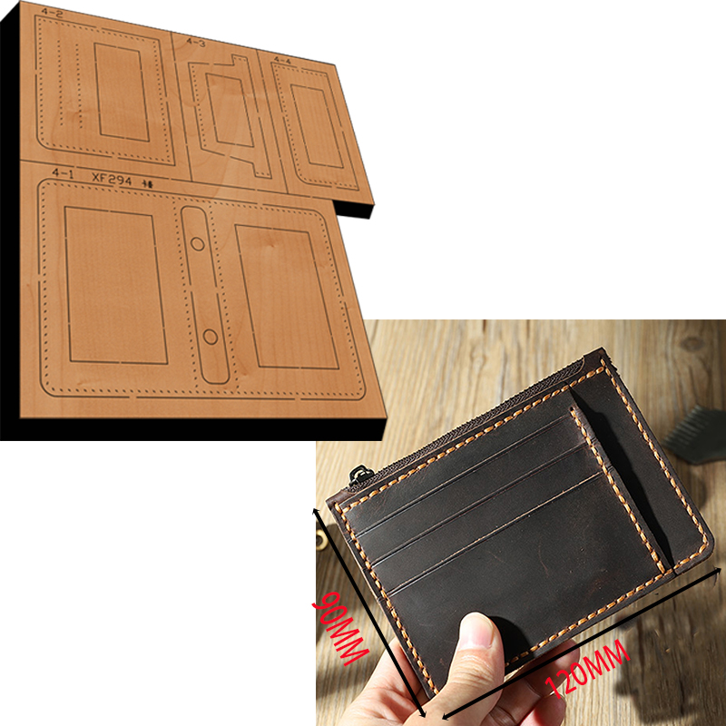 Leathercraft Japan - 革製ジッパー式カードバッグ,革製手工芸品,革細工ツール,日本の鋼刃