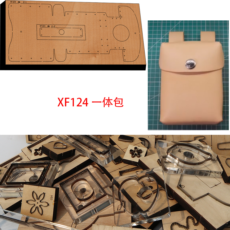 Leathercraft Japan - 日本の鋼の刃の木製モバイルポケット,革の財布,パンチ,ハンドツールナイフ,タイプxf124,革のツール