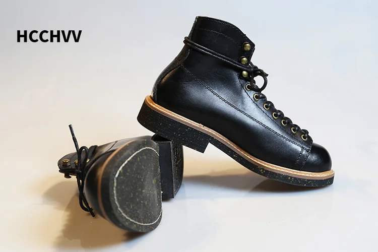 男性と女性のための丸い革の機関車の靴,短い顔の靴,レトロなフ - Leather Work Women Shoes のレビューと価格