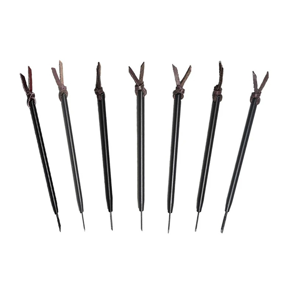 EIGER TOOL 7ピース精密マイクロナイフワックスカー - Leathercraft Japan のレビューと価格