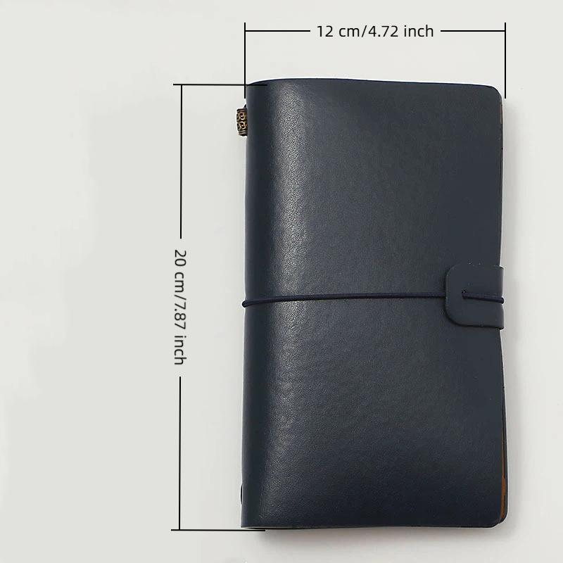 PUレザー製ヴィンテージリフィル式ノートブック、ソフトルーズ - Leatherwork Journal のレビューと価格