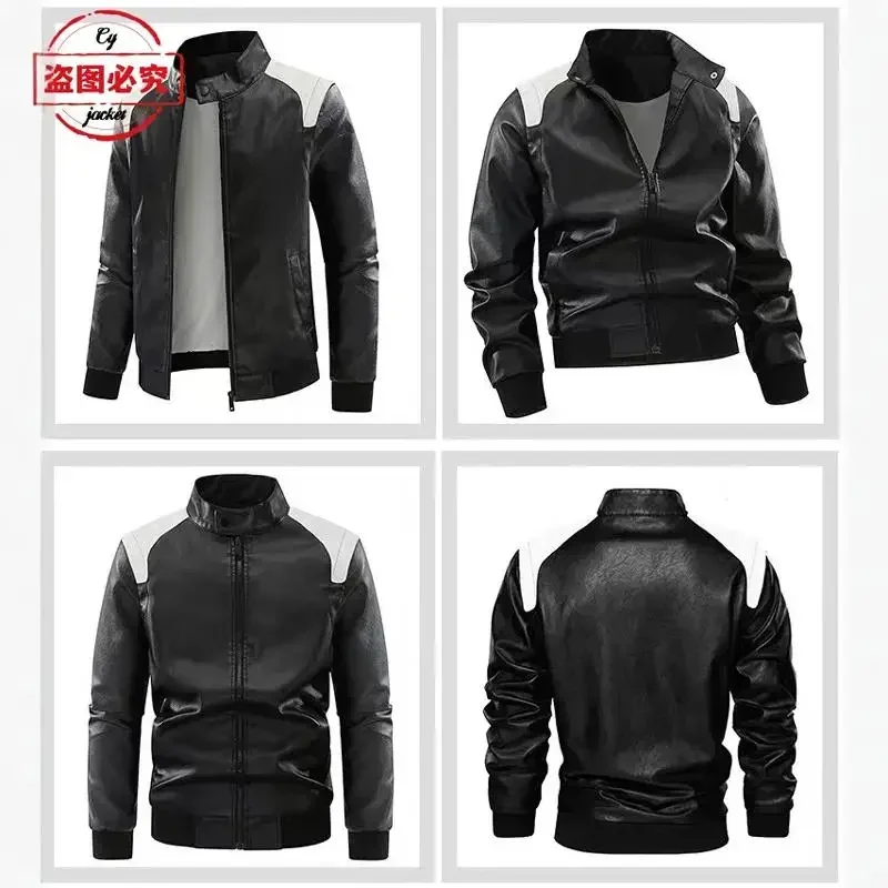 レース準備完了ロゴ入りオフロード耐久レース用フード付きレザー - Leather Work Jacket With Hood のレビューと価格
