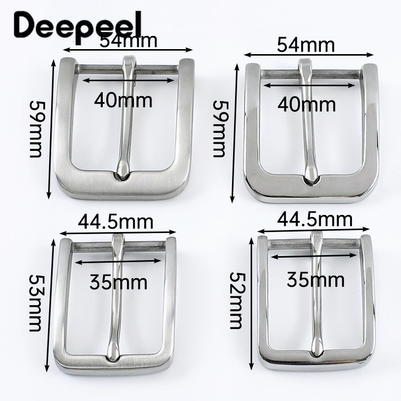 Deepeel 35/40mm ステンレス鋼ベルトバックル  - Belt Buckle Blank のレビューと価格