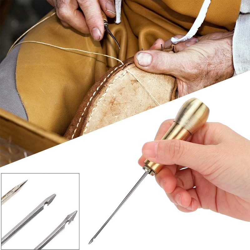 25点入り革細工ツールセット 初心者向けDIYレザークラフト - Leatherwork Hole Punch のレビューと価格
