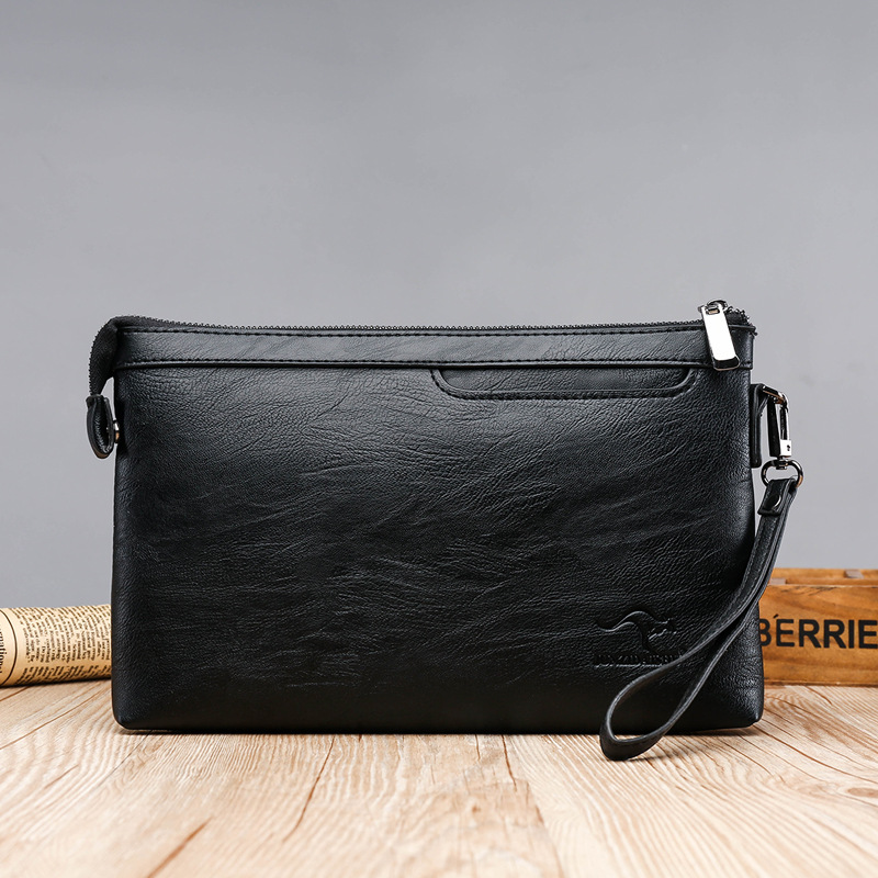 ビジネスクラッチバッグ高品質 PU 封筒バッグファッションブ - Leatherwork Rivets のレビューと価格