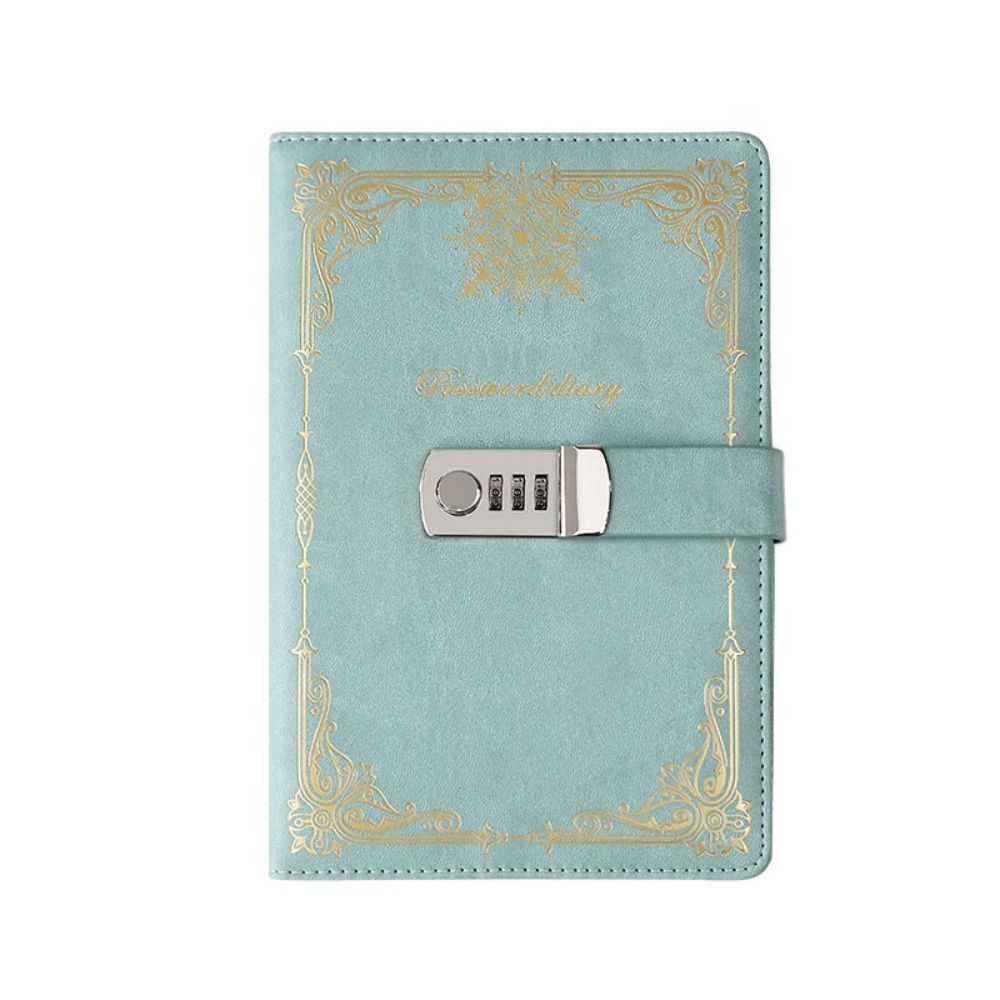 PU レザージャーナルノートブックロック付き A5 100  - Leatherwork Journal のレビューと価格