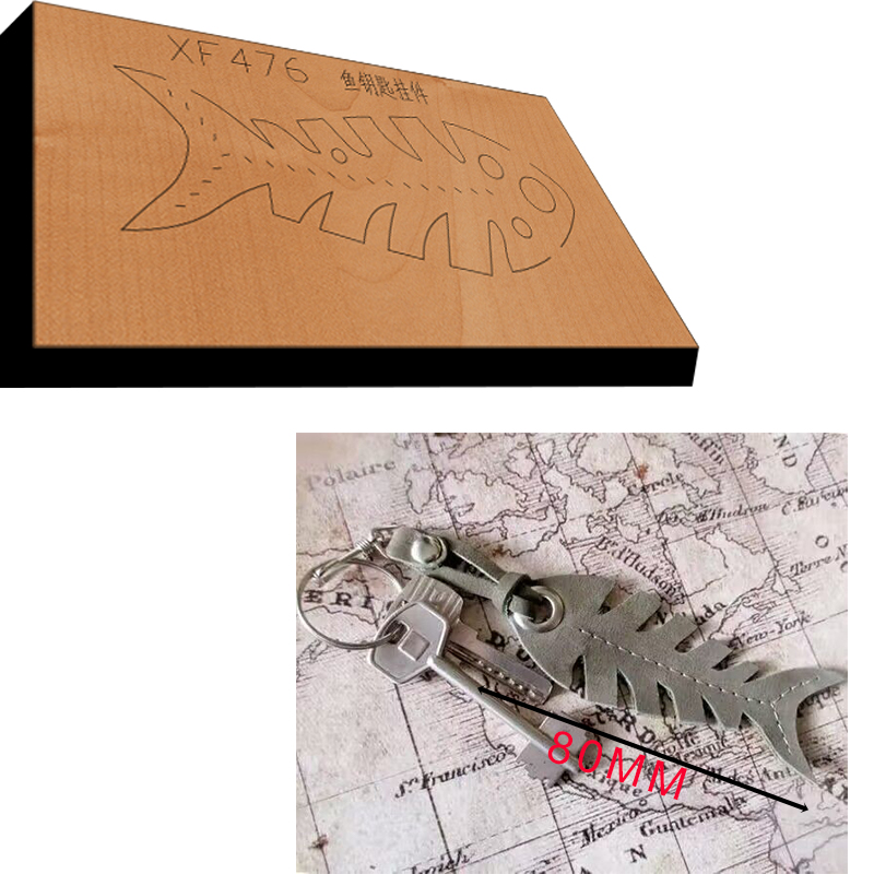 日本の鋼の刃の木製の車,魚の骨,革細工のパンチ,切断ナイフ, - Leathercraft Japan のレビューと価格